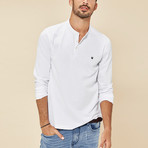 Addison Polo Shirt // White (Medium)