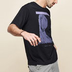 Luciano Tee // Black (L)