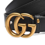 Gucci Belt // Black + Gold (38")