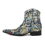 Paisley Boots V.1 // Silver (Euro: 38)