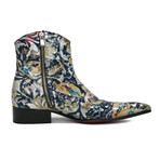 Paisley Boots V.1 // Silver (Euro: 38)