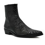 Patent Snake Boots // Black (Euro: 39)