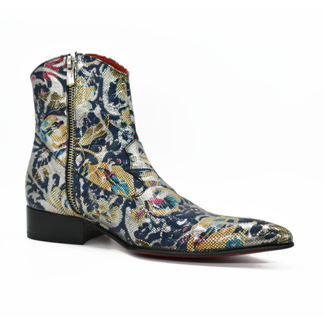 Paisley Boots V.1 // Silver (Euro: 38)
