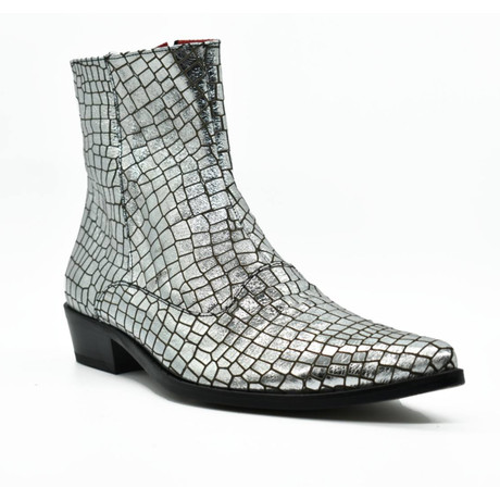 Stone Boots // Silver (Euro: 38)