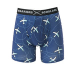 Flying High Softer Than Cotton Boxer Brief // Blue (L)