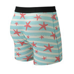 Ocean Cotton Softer Than Cotton Boxer Brief // Blue (S)