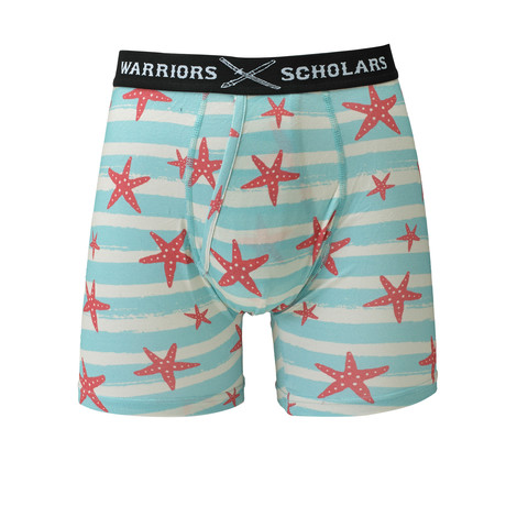 Ocean Cotton Softer Than Cotton Boxer Brief // Blue (S)