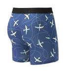 Flying High Softer Than Cotton Boxer Brief // Blue (S)