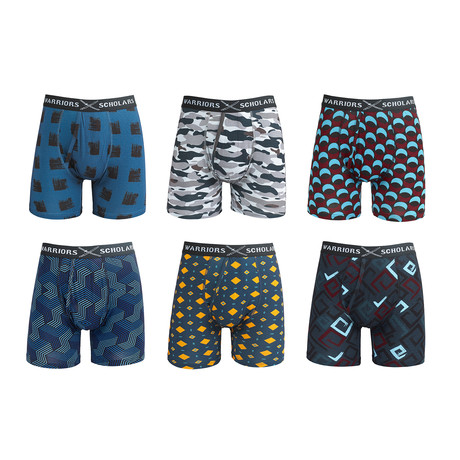 Rider Cotton Softer Than Cotton Boxer Brief // Pack of 6 (S)