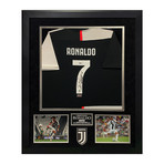 Cristiano Ronaldo // Juventus Jersey // Framed // Signed