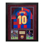 Lionel Messi // Jersey // Framed // Signed