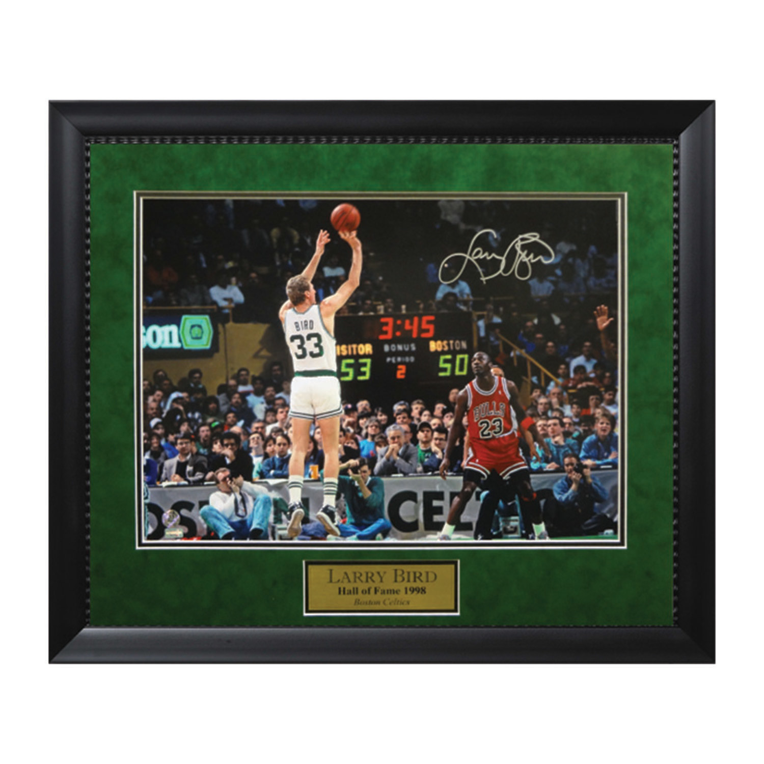 Larry Bird // Framed // Signed - Authentic Sports Group - Touch of Modern