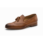 Wingtip Tassel Loafer // Tan (US: 13)