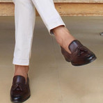 Tassel Loafers // Dark Brown (US: 11)