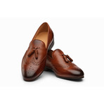 Wingtip Tassel Loafers // Cognac (US: 9)