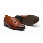 Wingtip Tassel Loafers // Cognac (US: 9)