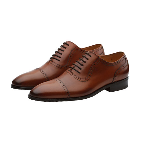 Semi Brogue Oxford // Cognac (US: 7)