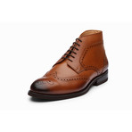 Wingtip Brogue Boot // Tan Leather (US: 9)