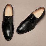 Toecap Brogue Derby // Black (US: 9)