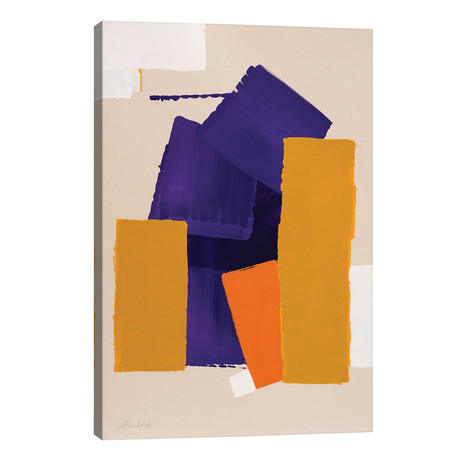 Yellow Roof // Annabel Andrews (26"W x 40"H x 1.5"D)