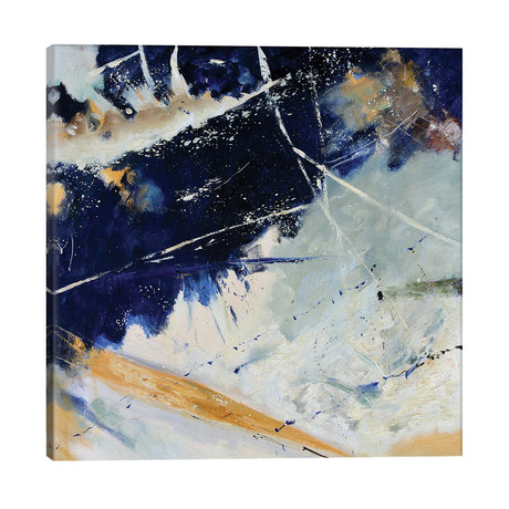 Blue Web // Pol Ledent (26"W x 26"H x 1.5"D)