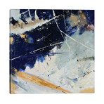 Blue Web // Pol Ledent (26"W x 26"H x 1.5"D)