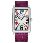 Franck Muller Ladies Long Island Quartz // 1002QZMGCLACPR // New