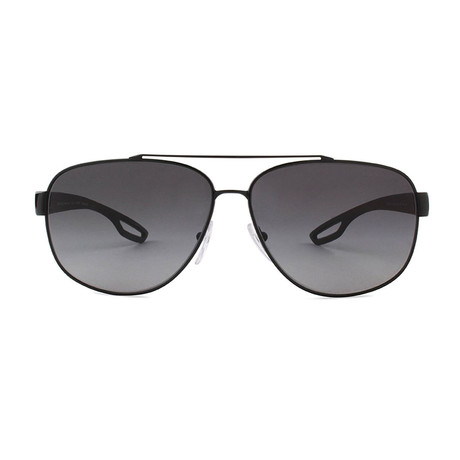 Men's Linea Rossa PS58QS-1AB5W163 Polarized Fashion Sunglasses // Black