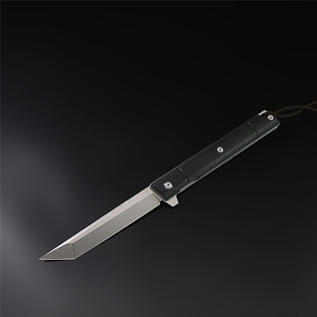 The Thunder Officer DC53 Steel Folding Knife
