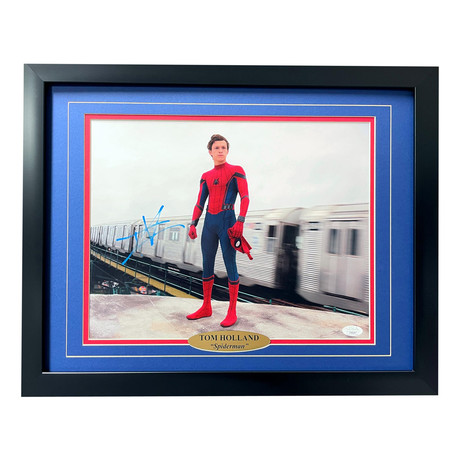 Tom Holland // Signed "Spiderman" Photo