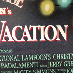 Chevy Chase // Signed "Christmas Vacation" Original Movie Poster