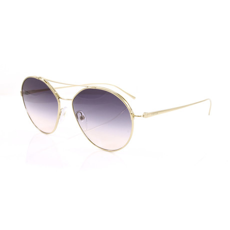 Women's PR56US Sunglasses // Pale Gold + Light Purple