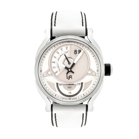 L&JR Retrograde Day & Date Quartz // S1304CW // Store Display