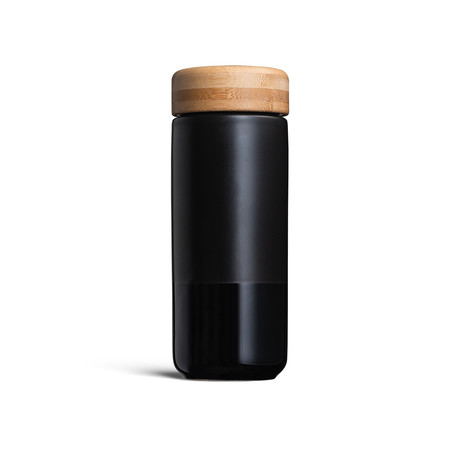 Insulated Hot + Cold Travel Mug // 12 oz (Black)