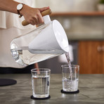 Filtered Water Pitcher + 1 Filter // 80 oz