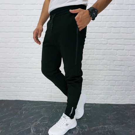 Powell Track Pant // Black (XS)