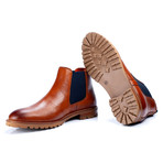 Cornelio Leather Chelsea Boot // Cognac (Euro: 41)