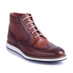 Croto Leather Boot // Brown (Euro: 39)