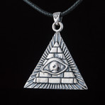 Masonic Pendant // Pyramid