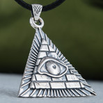 Masonic Pendant // Pyramid