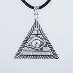 Masonic Pendant // Pyramid