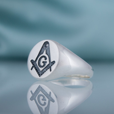 Masonic Ring // Silver (6)