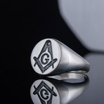 Masonic Ring // Silver (7)