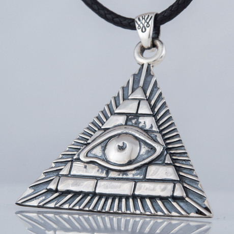 Masonic Pendant // Pyramid