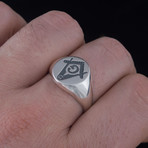 Masonic Ring // Silver (7)