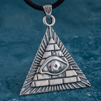 Masonic Pendant // Pyramid