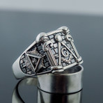 Masonic Ring // Square Brick (7)