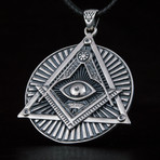 Masonic Pendant // Eye