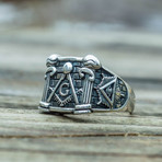 Masonic Ring // Square Brick (11.5)