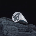 Masonic Ring // Silver (10.5)